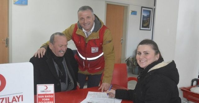 Akçakoca’da kan bağışına büyük destek