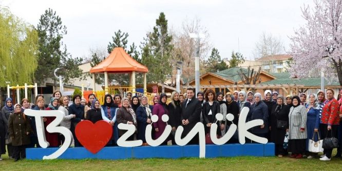 Başkan Bakıcı, kursiyerlerle bir araya geldi