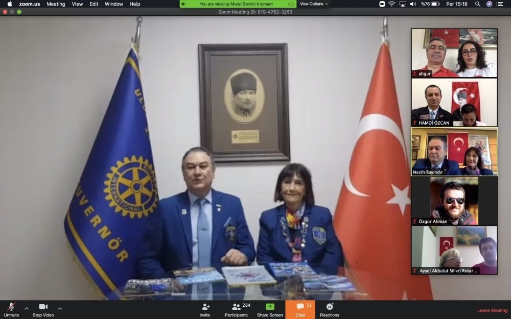 288 ekranda 700 kişi 23 Nisan’ı kutladı 