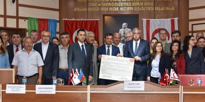 Girne ile Anamur kardeş kent oldu