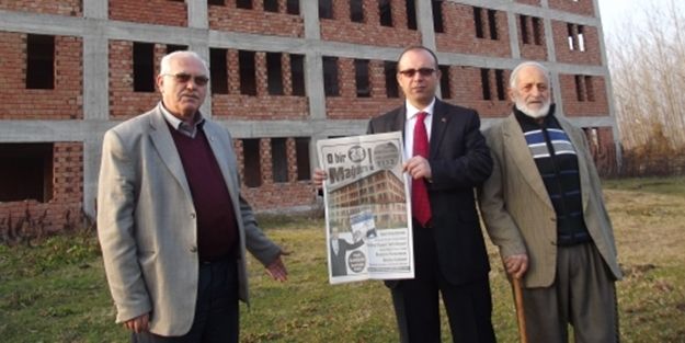 28 Şubat mağduru bina, bitirileceği günü bekliyor