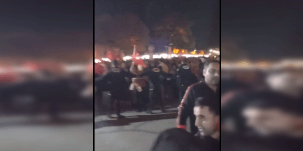 29 Ekim kutlamasında Gazze dayanışma çadırına saldırı!