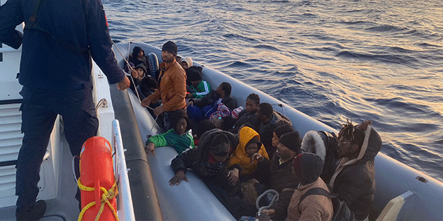 29 göçmen kurtarıldı