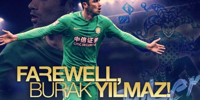 Beijing Guoan, Burak Yılmaz’a veda etti