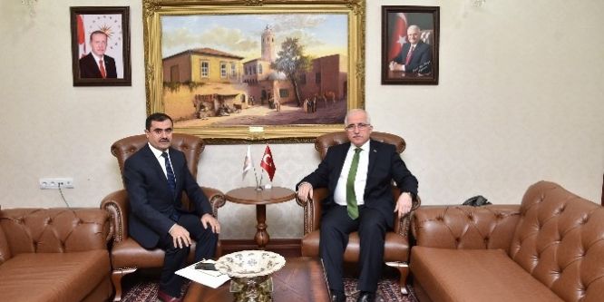 İlci’den Vali Tuna’ya veda ziyareti