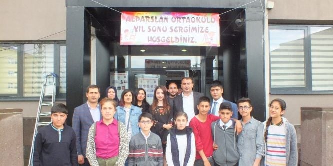 Malazgirt’te resim sergisi
