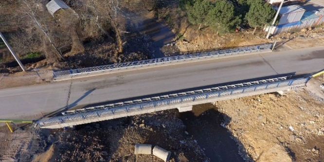 Kocaeli Büyükşehir Belediyesi, Gebze Tavşanlı köprüsünü tamamladı