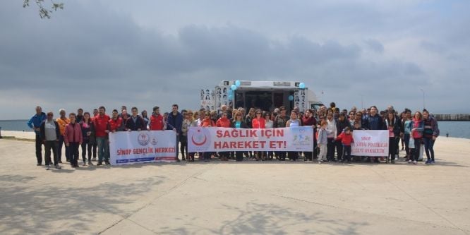 Sinop’ta sağlık için hareket