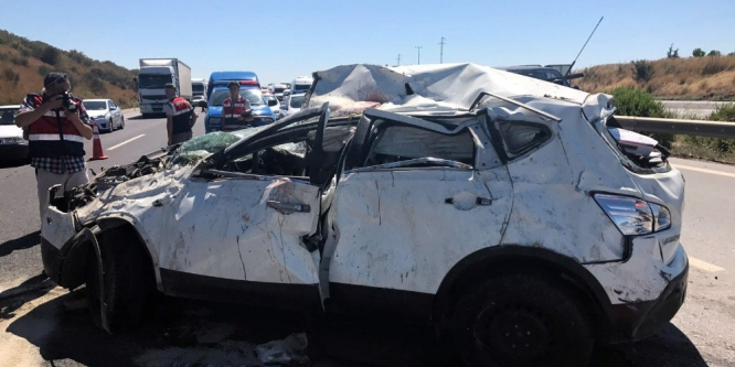 Tarsus’ta trafik kazası: 1 ölü, 1 yaralı