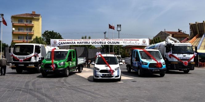 Çan belediyesi araç filosunu güçlendiriyor