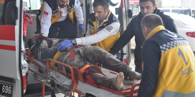 Elektrik akımına kapıldı, 3. kattan düşerek ağır yaralandı