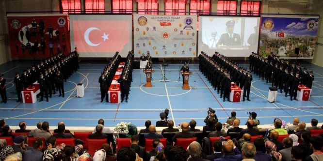Polis teşkilatına 100 yeni nefer katıldı