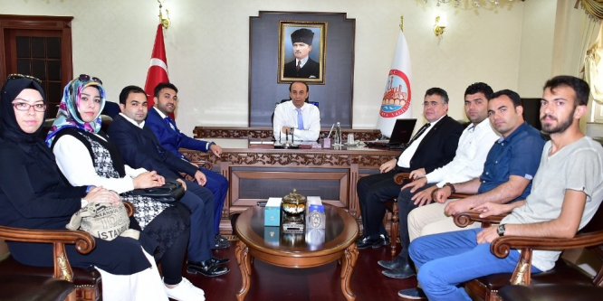 Vali Erin’e hayırlı olsun ziyaretleri devam ediyor