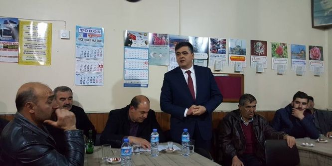 Başkan Yalçın, mahalle sakinleriyle bir araya geldi