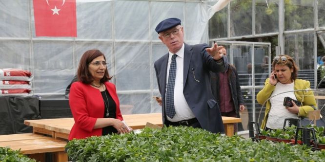 Başkan Kurt, Park ve Bahçeler Müdürlüğünü gezdi