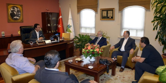 Rektör Yusuf Ulcay’dan Başkan Dündar’a Ziyaret