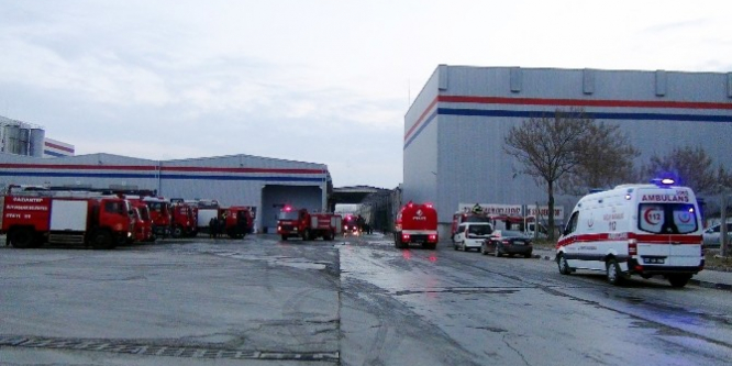 Gaziantep organize sanayi bölgesinde korkutan yangın