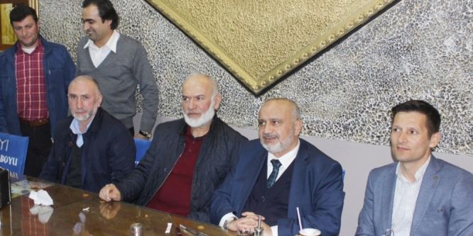 Şevki Yılmaz Tavşanlı’da konuştu