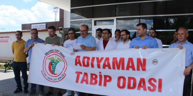 Sağlık çalışanlarına uygulanan şiddete tepki