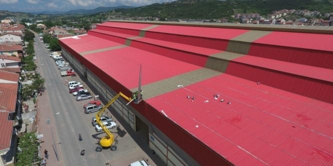 Çan Belediyesi kapalı pazar yerini güçlendiriyor
