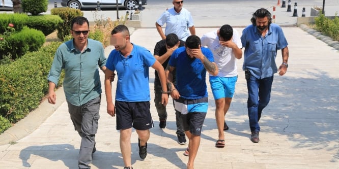 Milas’ta yankesiciler tutuklandı