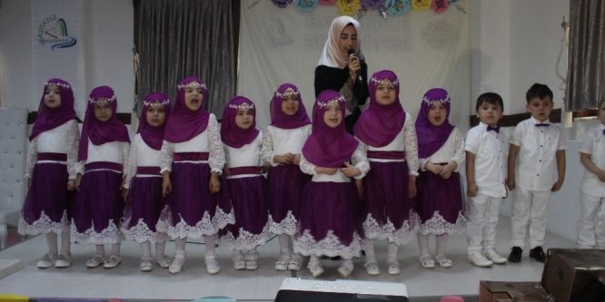 Minik hafızlar hünerlerini sergiledi