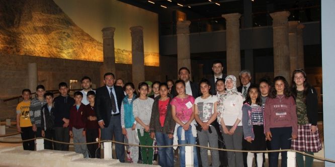 Öğrenciler Zeugma Müzesini gezdi