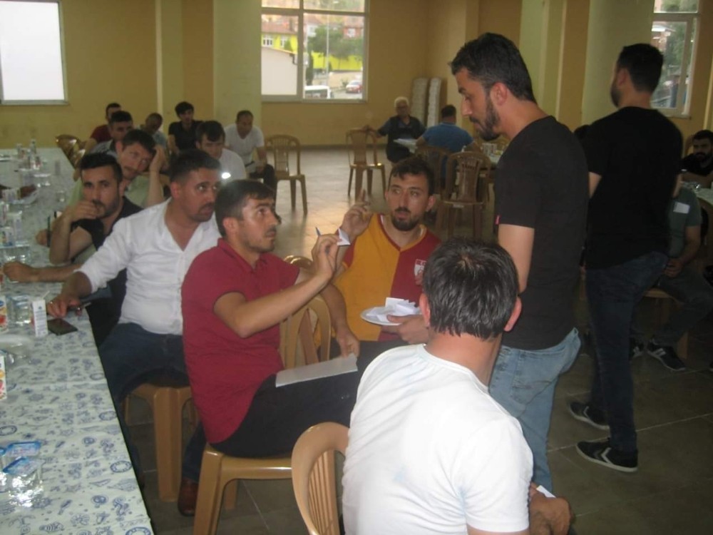 2’nci İsmail Hakkı Durdu Futbol Turnuvası kura çekimi yapıldı 