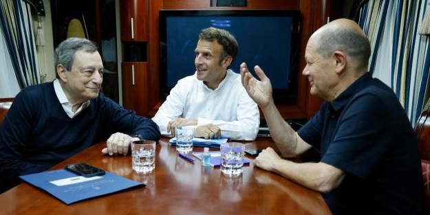 3 AB liderinden Kiev'e ziyaret