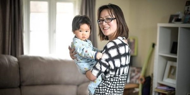 3 aylık bebek annesini ölümden kurtardı