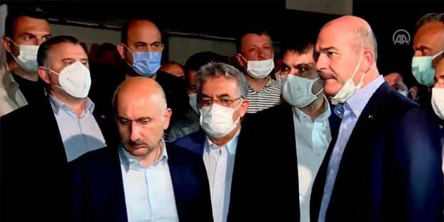 3 bakan felaket bölgesinde