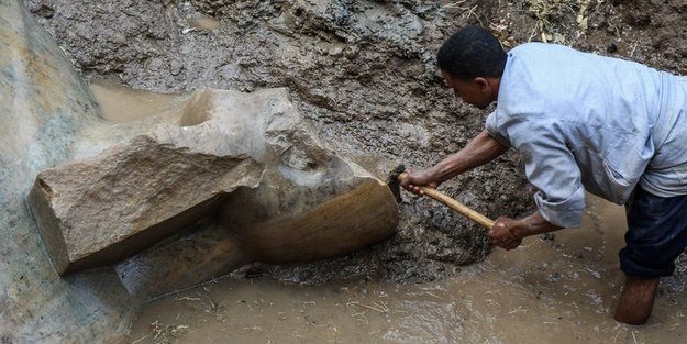 3 bin 300 senelik heykeller bulundu