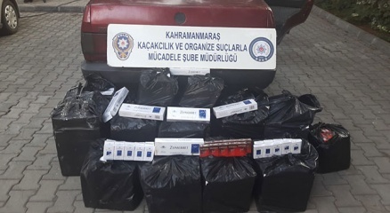 3 bin 630 paket kaçak sigara ele geçirildi