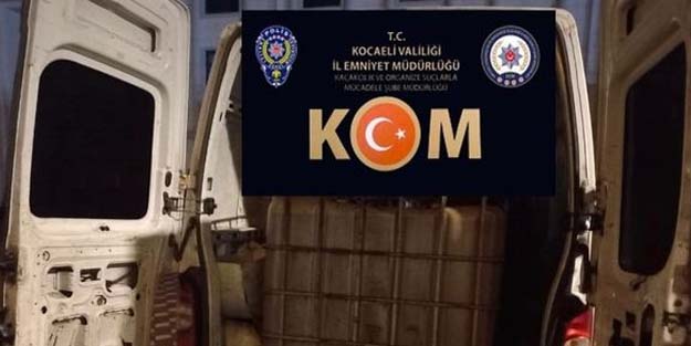 3 bin litre akaryakıt ele geçirildi