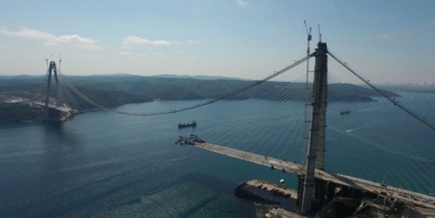 3. Boğaz Köprüsü'nde son 648 metre - FOTO
