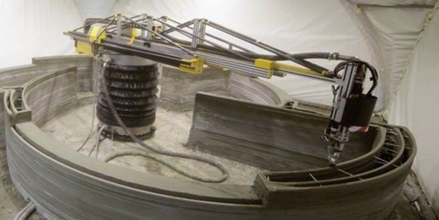 3 boyutlu yazıcıyla 24 saatte ev yaptılar!