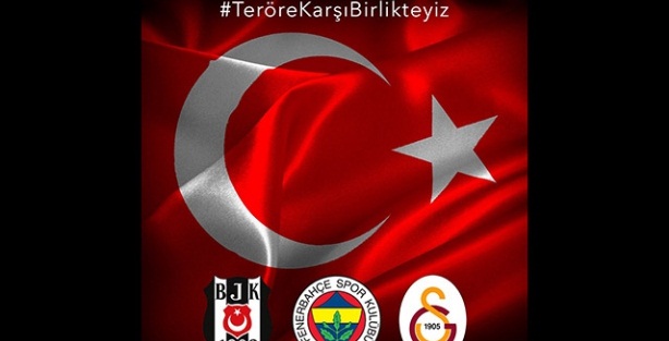 3 büyükler teröre karşı bir oldular