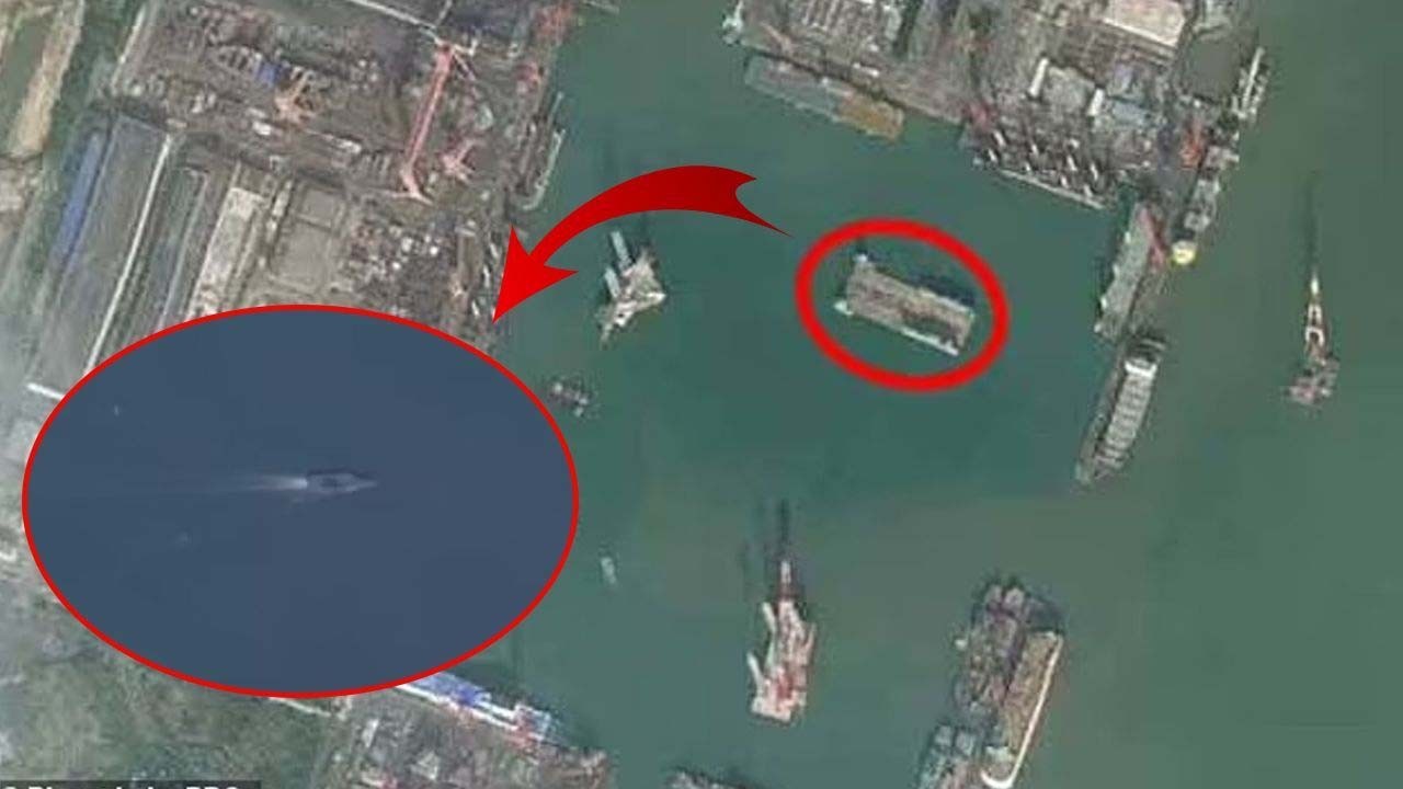 Üçüncü Dünya Savaşı mı geliyor? Uydu kamerada gizemli gemiyi ifşa etti