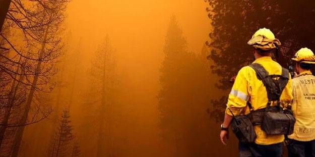 3 haftadır süren yangın tarihe geçti