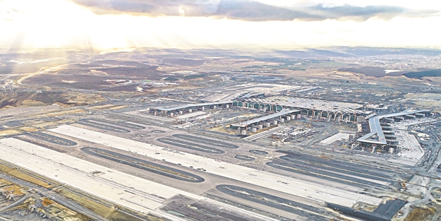 3. havalimanı reklamı mesajlarla dolu!