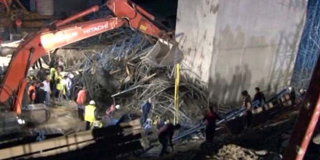 Göçük altında işçiler kalmış olabilir