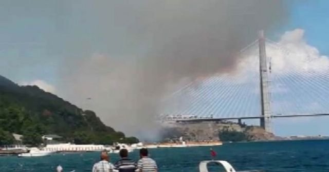 3. Köprü yakınındaki yangın korkuttu