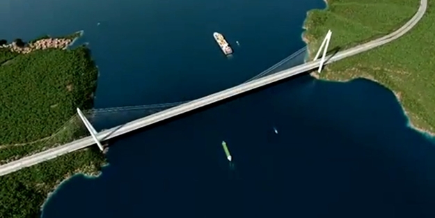 3. köprüde bir ilk