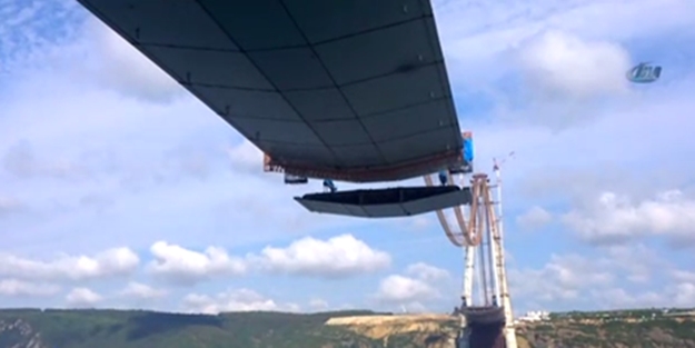 3. köprüde sona yaklaşıldı - VIDEO