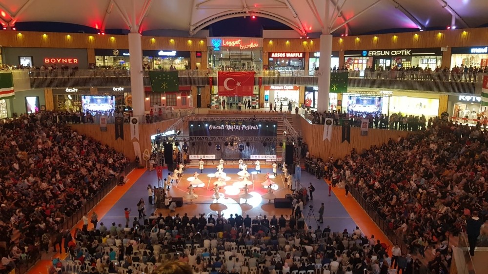 3. Orhanlı Uluslararası Kafkas festivali coşkusu 10 Burda AVM’de yaşandı 