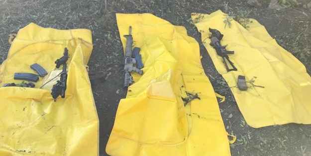 3 PKK'lı terörist daha sarı torbaya girdi