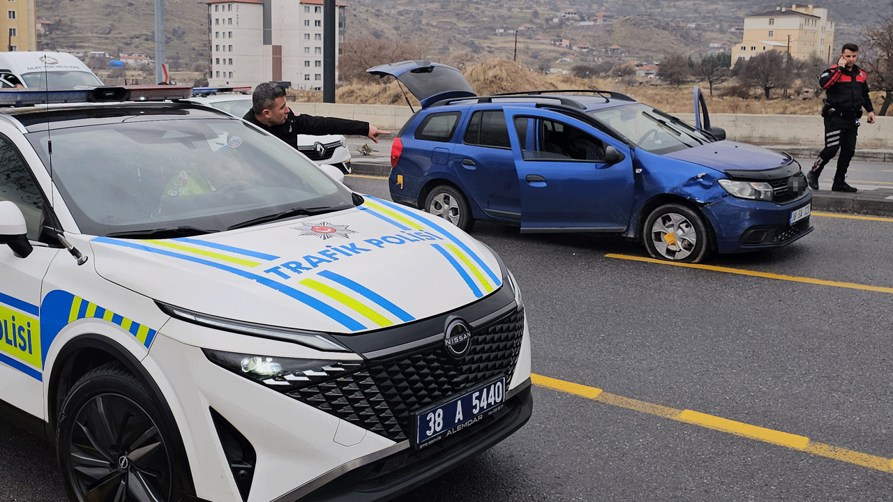 3 polis aracına çarptı, lastiklerine ateş edilerek yakalandı, suç makinası çıktı