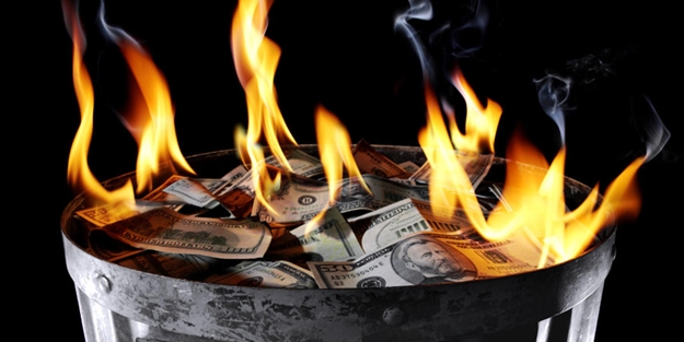 3 Trilyon dolar kül oldu!