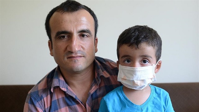 3 yaşındaki Berat Bölük yaşama tutunmaya çalışıyor