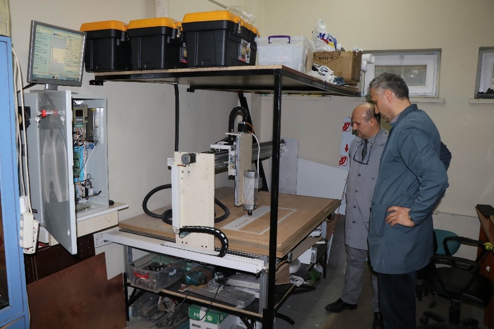 30 bin TL’lik CNC tezgahını 5 bin TL’ye yaptılar 